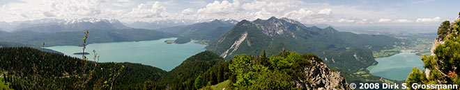 Panorama from Jochberg